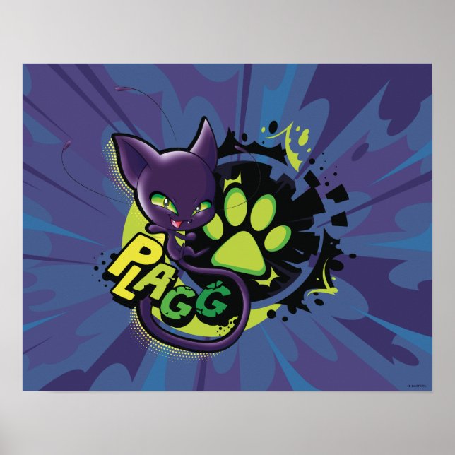Miraculous Kwami Plagg Poster (Framsidan)