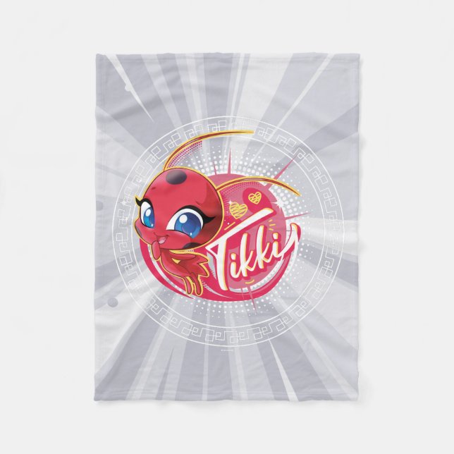 Miraculous Kwami Tikki Fleecefilt (Framsidan)