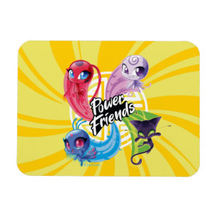 Miraculous Kwamis Power Friends Magnet