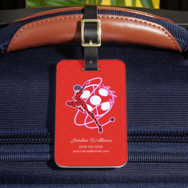 Miraculous Ladybug Badge Bagagebricka (Framsida Insitu 2)