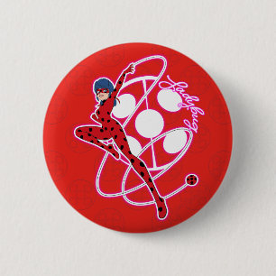 Miraculous Ladybug Badge Knapp