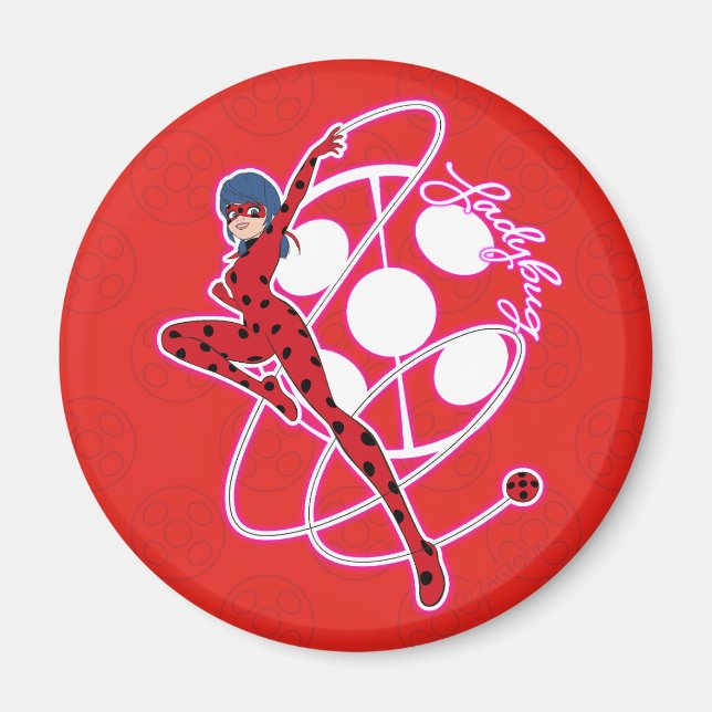 Miraculous Ladybug Badge Magnet (Framsidan)
