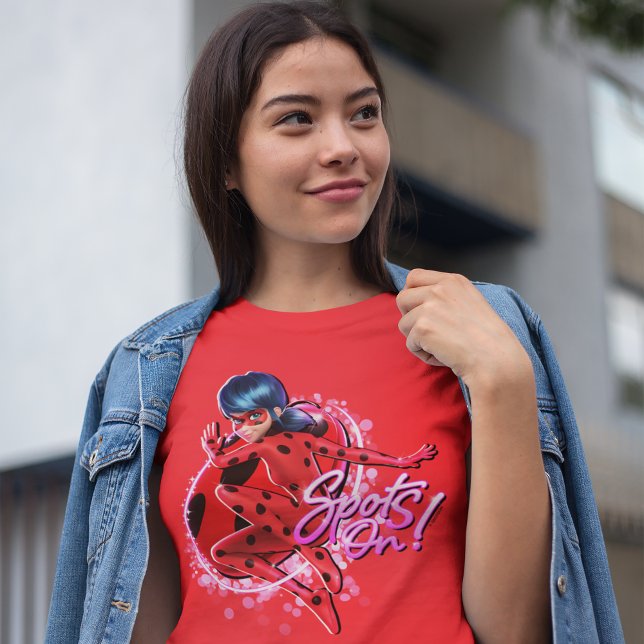 Miraculous Ladybug | Bildobjekt T Shirt (Woman wearing t-shirt)
