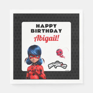 Miraculous Ladybug Birthday Pappersservett