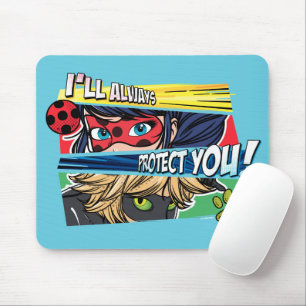 Miraculous Ladybug & Cat Noir skyddar dig alltid Musmatta