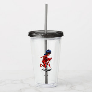 Miraculous Ladybug Födelsedagsfest Favor Take Away Mugg