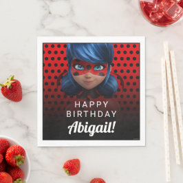 Miraculous Ladybug Girl's Birthday Pappersservett