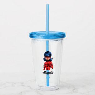 Miraculous Ladybug Girl's Födelsedagsfest Favor Take Away Mugg