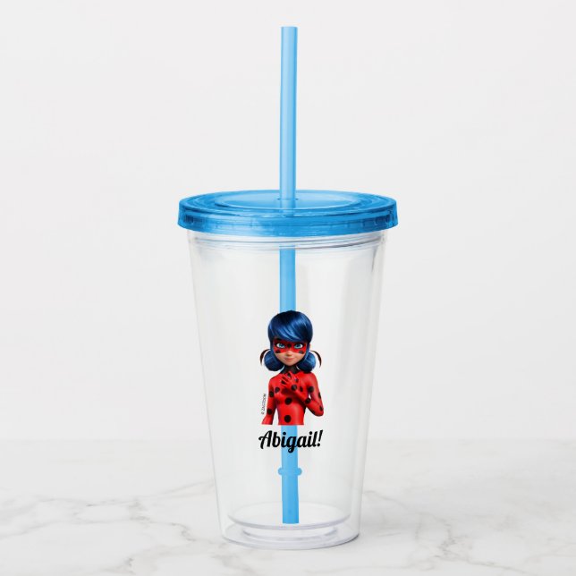 Miraculous Ladybug Girl's Födelsedagsfest Favor Take Away Mugg (Framsida)