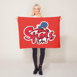 Miraculous Ladybug Spolar på Fleecefilt