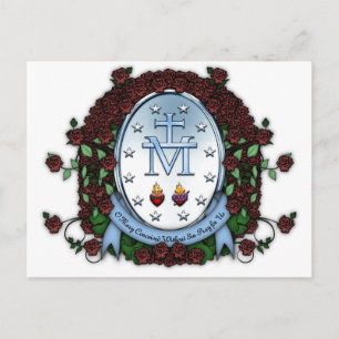 Miraculous Medal 2 Vykort