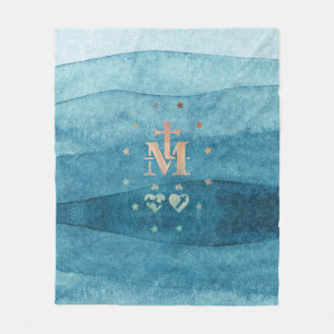 Miraculous Medal Dam av Grace Fleecefilt