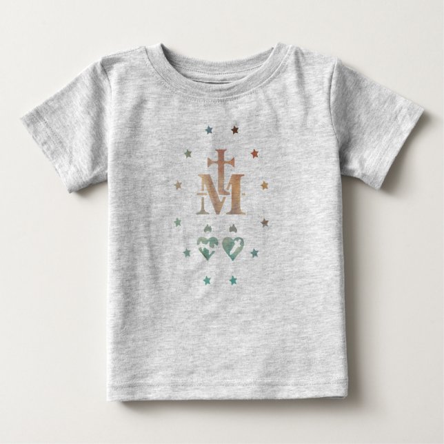 Miraculous Medal Dam av Grace T Shirt (Framsida)