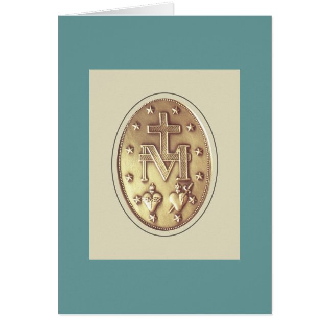Miraculous Medal OBS Kort (Framsidan)