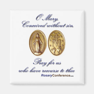 Miraculous Metall Prayer Magnet