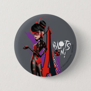 Miraculous Re-verse Shadybug Blots on! Knapp