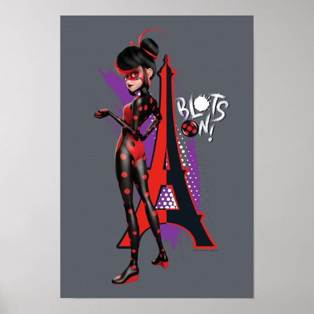 Miraculous Re-verse Shadybug Blots on! Poster (Framsidan)