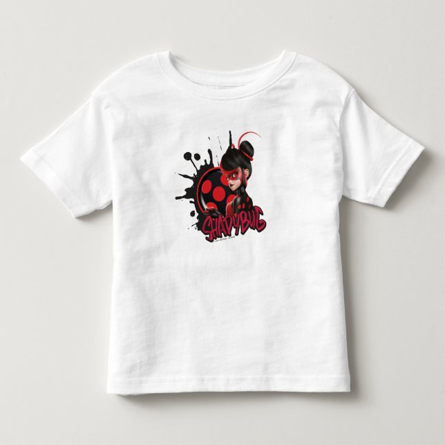 Miraculous Re-verse Shadybug Karaktärsdesign T Shirt (Framsida)
