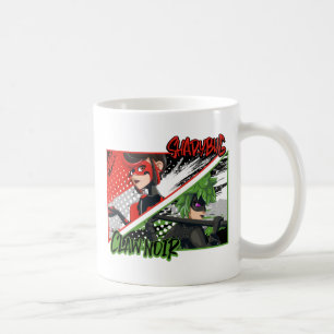 Miraculous Reverse Shadybug & Klo Noir Kaffemugg