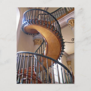 Miraculous Staircase, Loretto Chapel Santa Fe Vykort