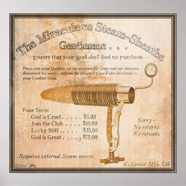 Miraculous Steam Sheath Poster (Framsidan)