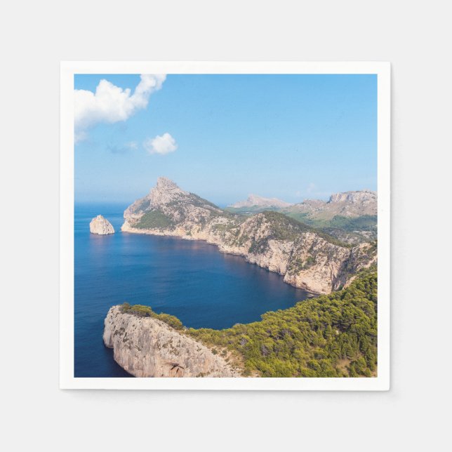 Mirador es Colomer in Cap de Formentor - Mallorca Pappersservett (Framsidan)