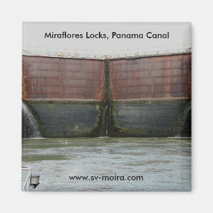 Miraflores låser, den Panama kanalen Magnet