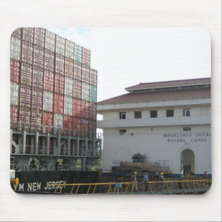 Miraflores låser. Panama Canal. Musmatta