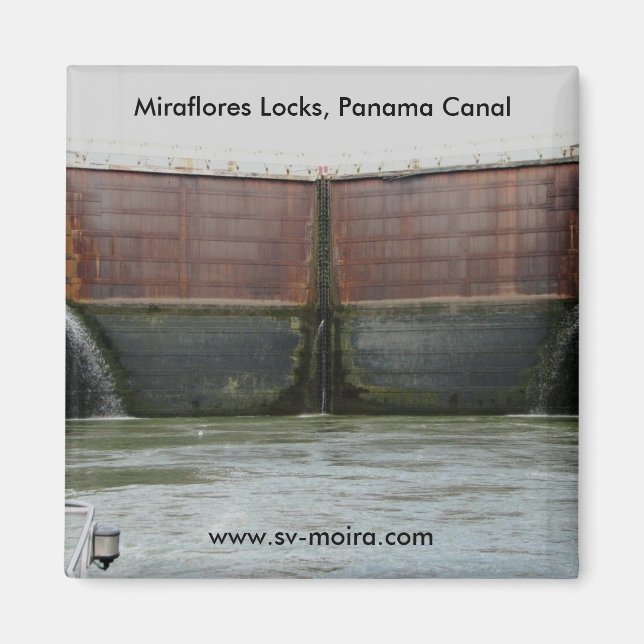 Miraflores Locks, Panama-kanalen Magnet (Framsidan)