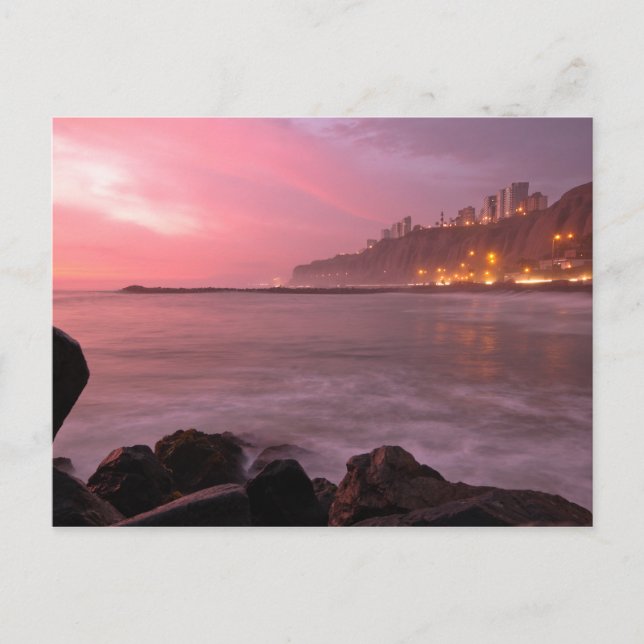 Miraflores Rosa, Lima, Peru Vykort (Framsida)