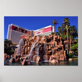 Mirage Hotel Las Vegas Förenta staterna Poster