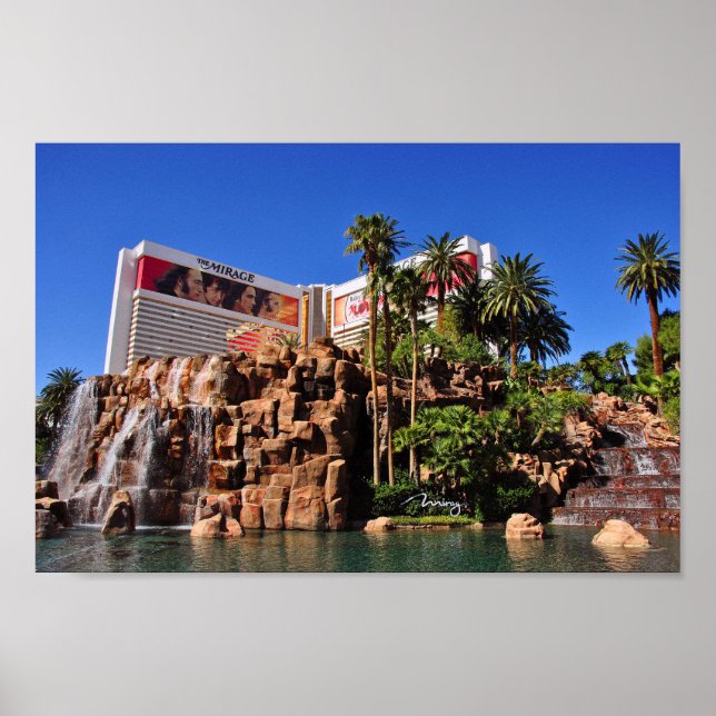 Mirage Hotel Las Vegas Förenta staterna Poster (Framsidan)