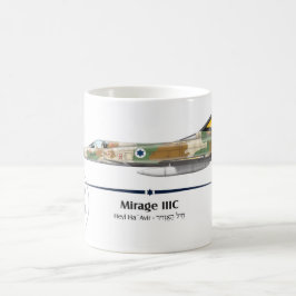 Mirage IIIC ISRAELI AIR FORCE - IAF Kaffemugg