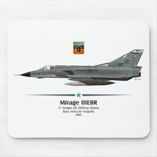 Mirage IIIEBR - Força Aérea Brasileira - FAB Musmatta (Framsidan)