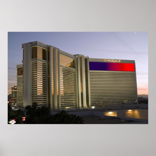 Mirage Las Vegas poster (Framsidan)