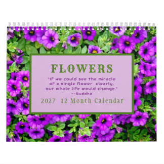 Mirakel av blommor/2027 kalender