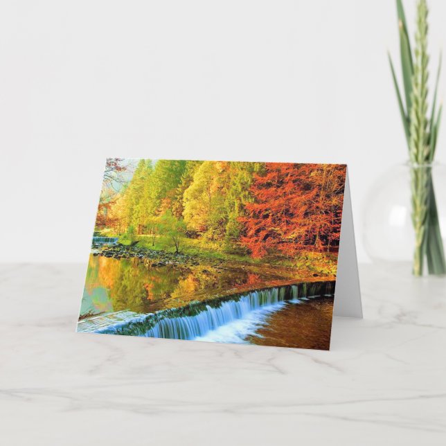 MIRAKEL AV HÖSTEN KORT (Framsida)