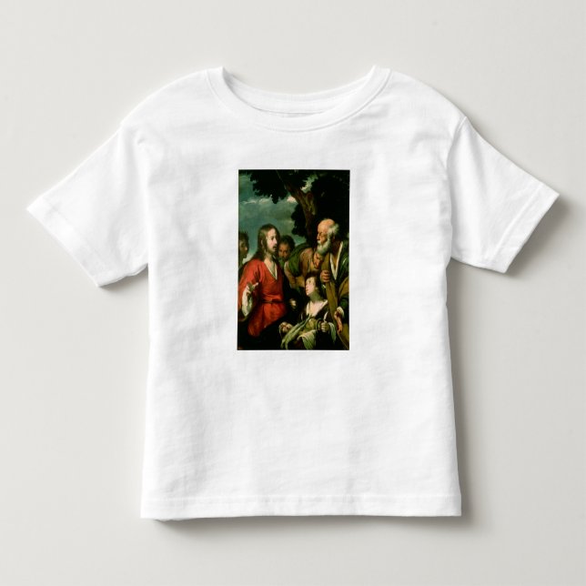 Mirakel av loavesna och fiskarna, c.1630 tee shirt (Framsida)