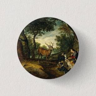 Mirakel av Saint Hubert av Peter Paul Rubens Knapp