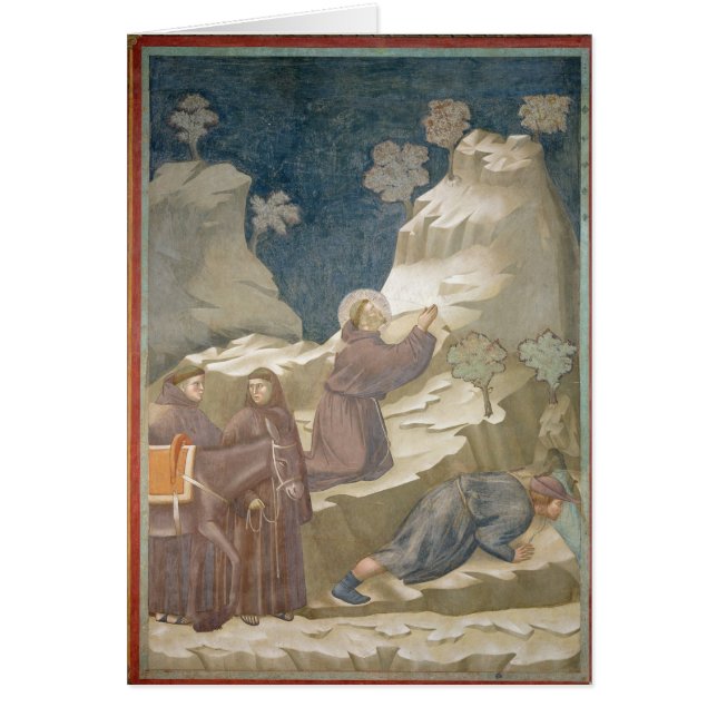 Mirakel av våren, 1297-99 hälsningskort (Framsidan)