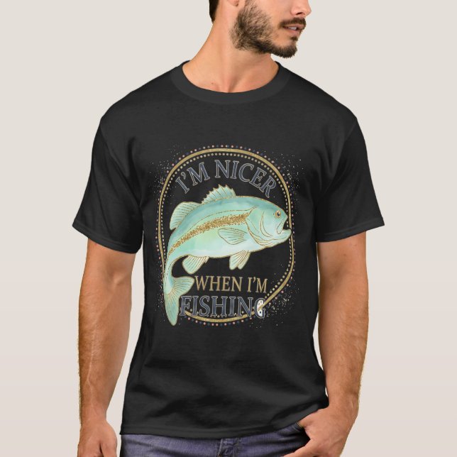MiRakel Blå Forell T Shirt (Framsida)