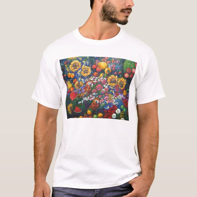 Mirakel runt om mig tee shirt (Framsida)