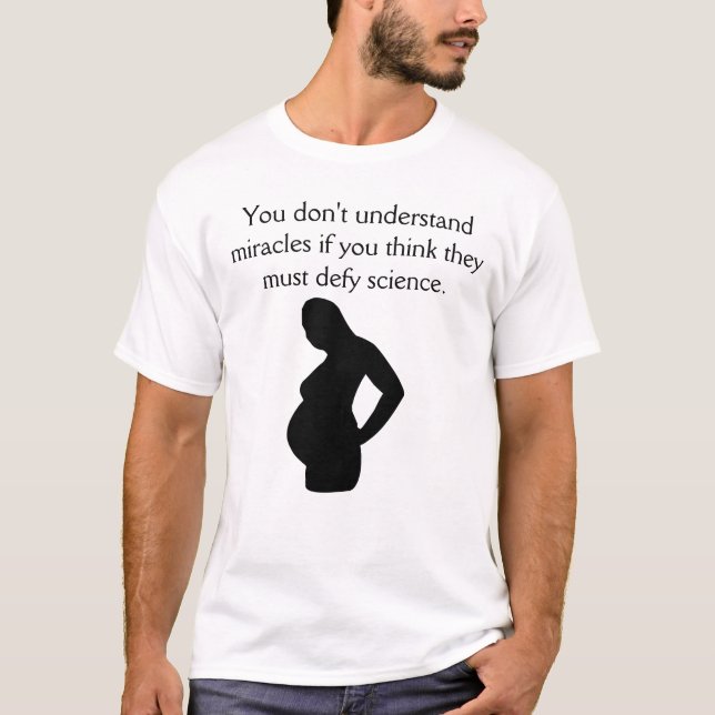 Mirakelmoderskapskjorta T Shirt (Framsida)