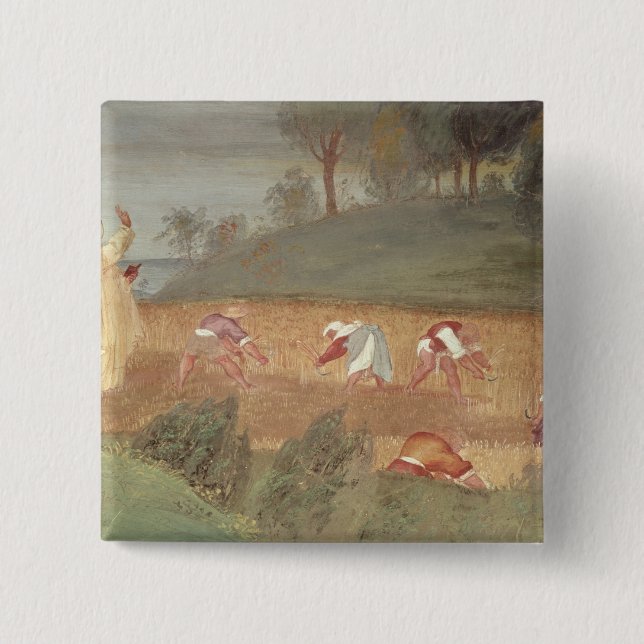 Miraklen av St. Clare av Assisi Knapp (Framsida)