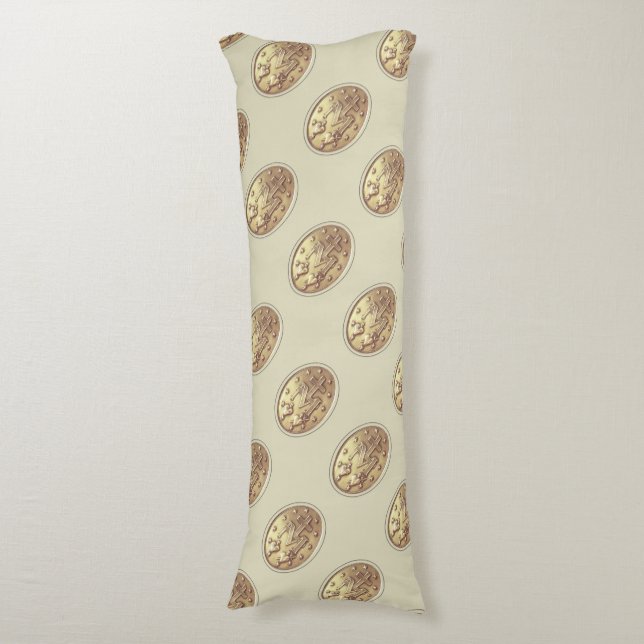 mirakulös medalj kroppskudde (Framsidan Vertikal)