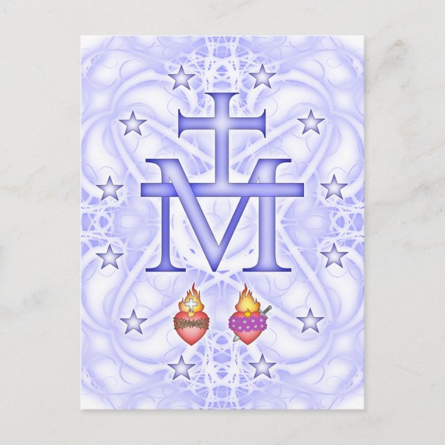 Mirakulös medaljong vykort (Framsida)