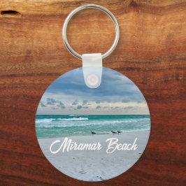 Miramar Beach Florida Bevackra Vacation Keepsaké Nyckelring