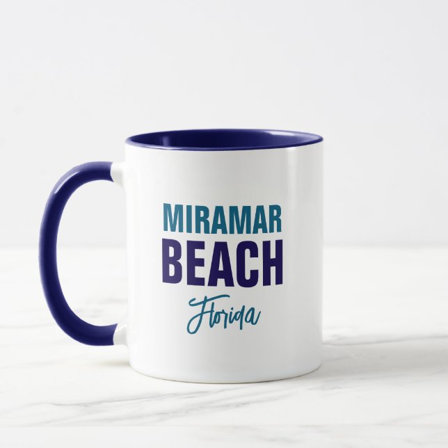 Miramar Beach Florida Coffee Mug Mugg (Vänster)