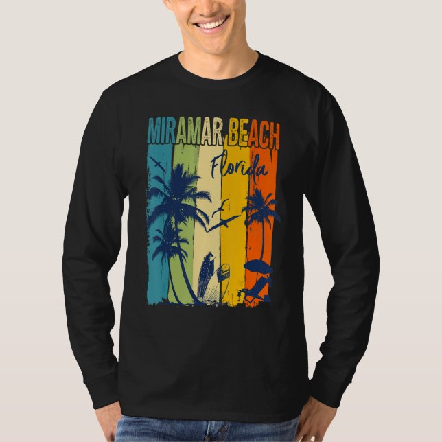 Miramar Beach Florida Family Vacation Matching Gro T Shirt (Framsida)