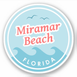 Miramar Beach Florida Klistermärken